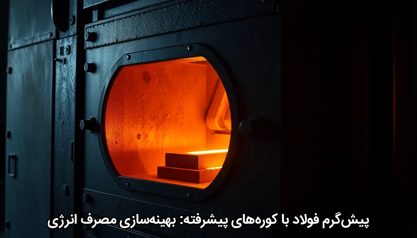 پیش‌گرم فولاد با کوره‌های پیشرفته: بهینه‌سازی مصرف انرژی