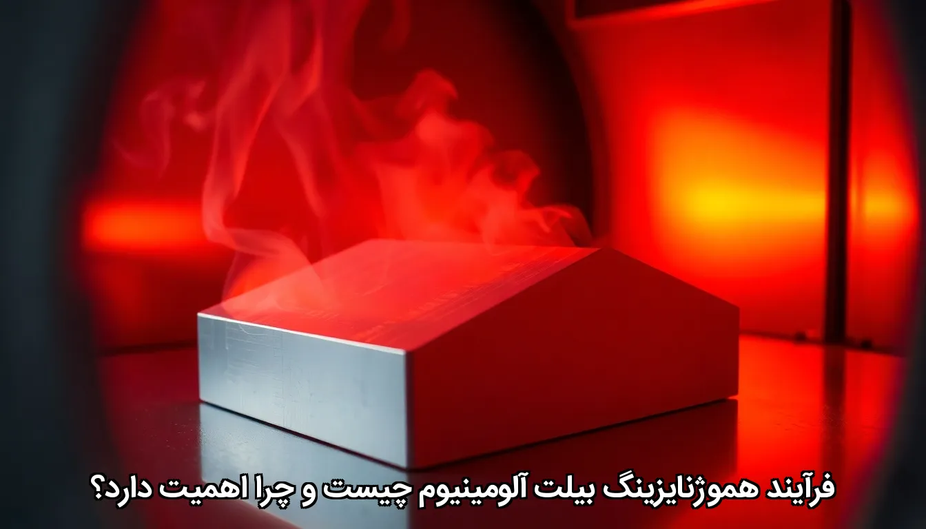 فرآیند هموژنایزینگ بیلت آلومینیوم چیست و چرا اهمیت دارد؟