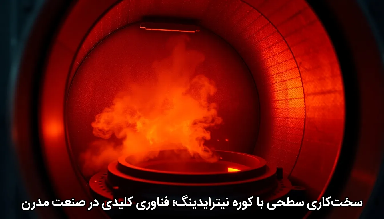 سخت‌کاری سطحی با کوره نیترایدینگ؛ فناوری کلیدی در صنعت مدرن