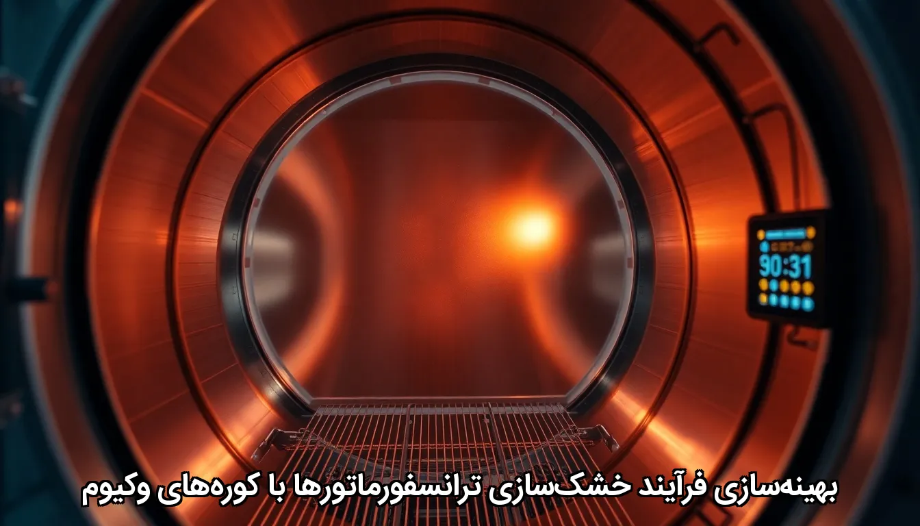 بهینه‌سازی فرآیند خشک‌سازی ترانسفورماتورها با کوره‌های وکیوم