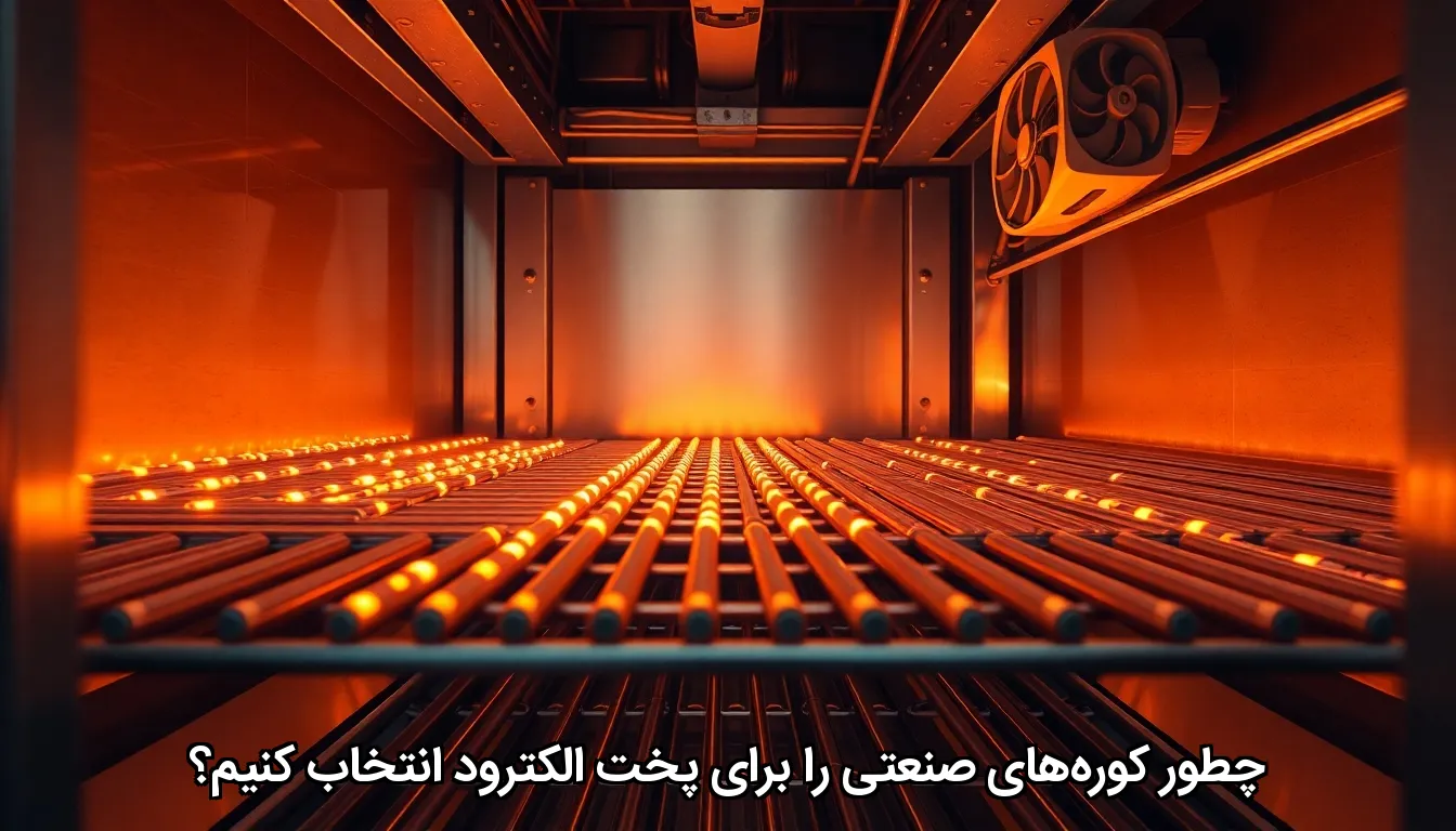 چطور کوره‌های صنعتی را برای پخت الکترود انتخاب کنیم؟