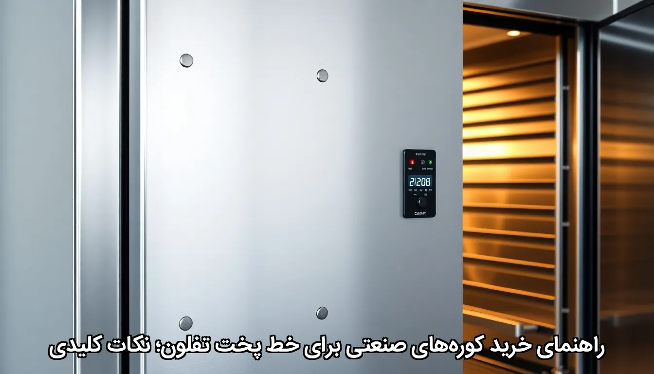 راهنمای خرید کوره‌های صنعتی برای خط پخت تفلون؛ نکات کلیدی