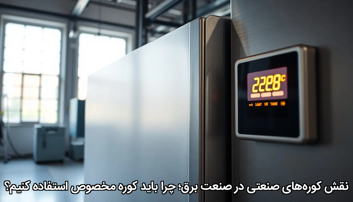 نقش کوره‌های صنعتی در صنعت برق؛ چرا باید کوره مخصوص استفاده کنیم؟
