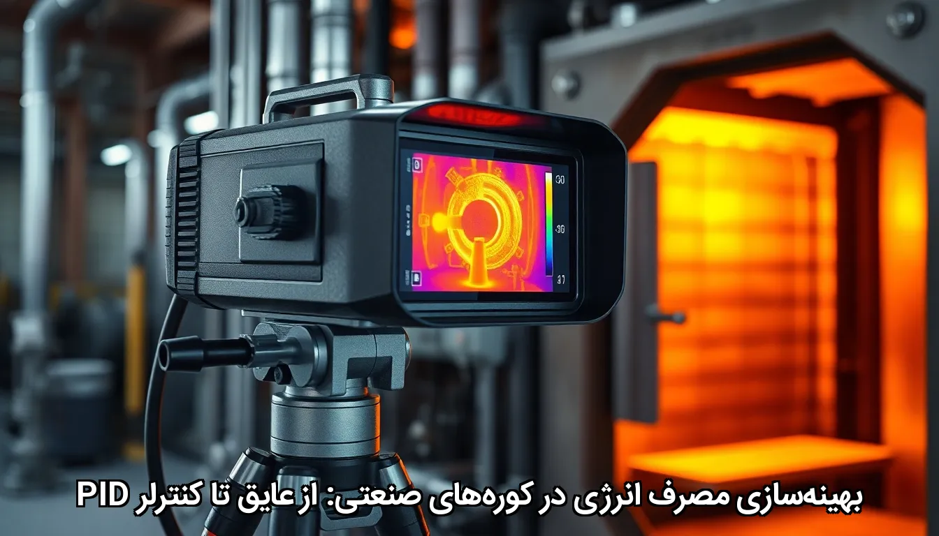 بهینه‌سازی مصرف انرژی در کوره‌های صنعتی از عایق تا کنترلر PID
