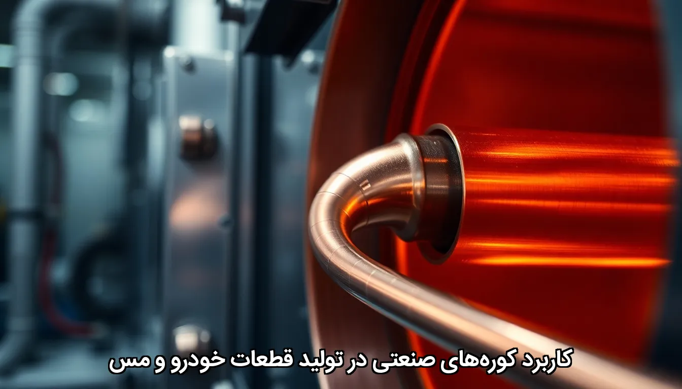 کاربرد کوره‌های صنعتی در تولید قطعات خودرو و مس