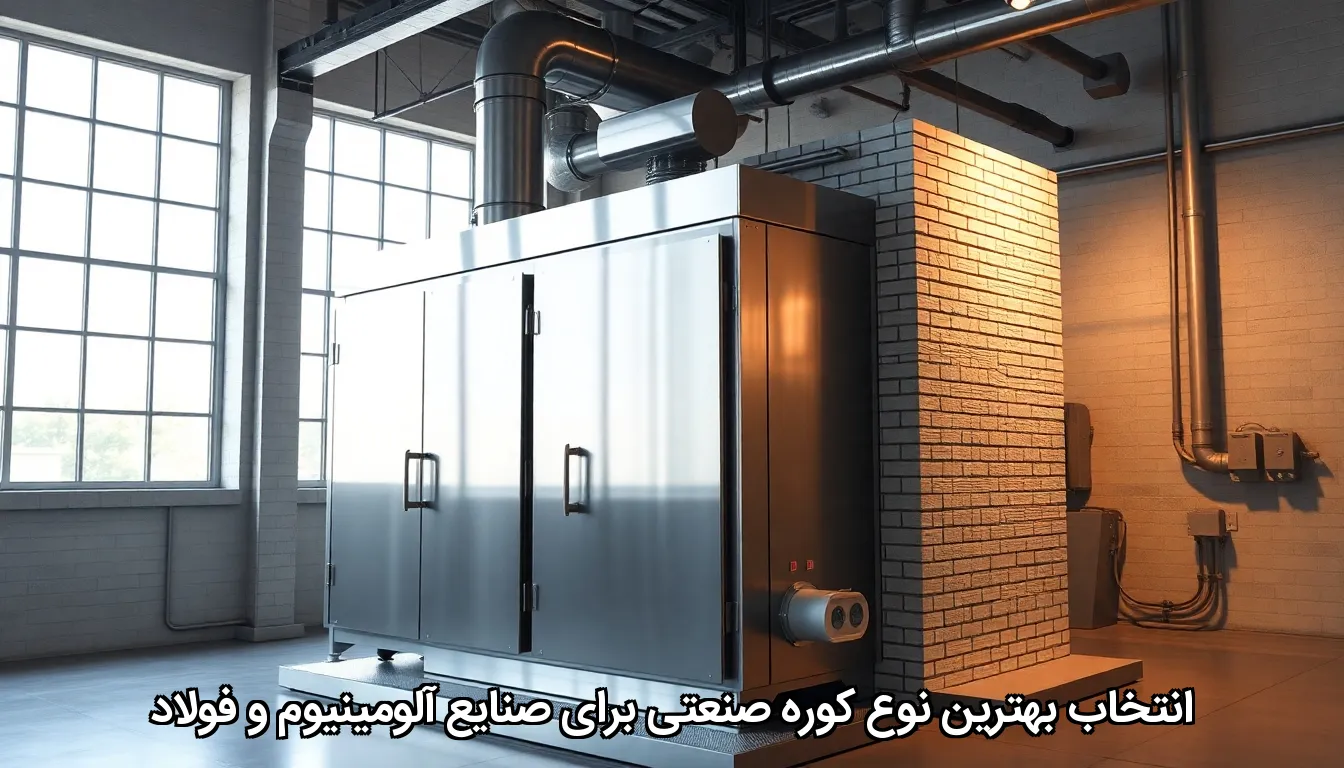 انتخاب بهترین نوع کوره صنعتی برای صنایع آلومینیوم و فولاد