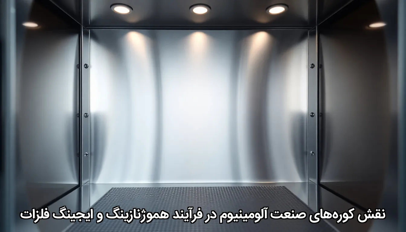 نقش کوره‌های صنعت آلومینیوم در فرآیند هموژنازینگ و ایجینگ فلزات