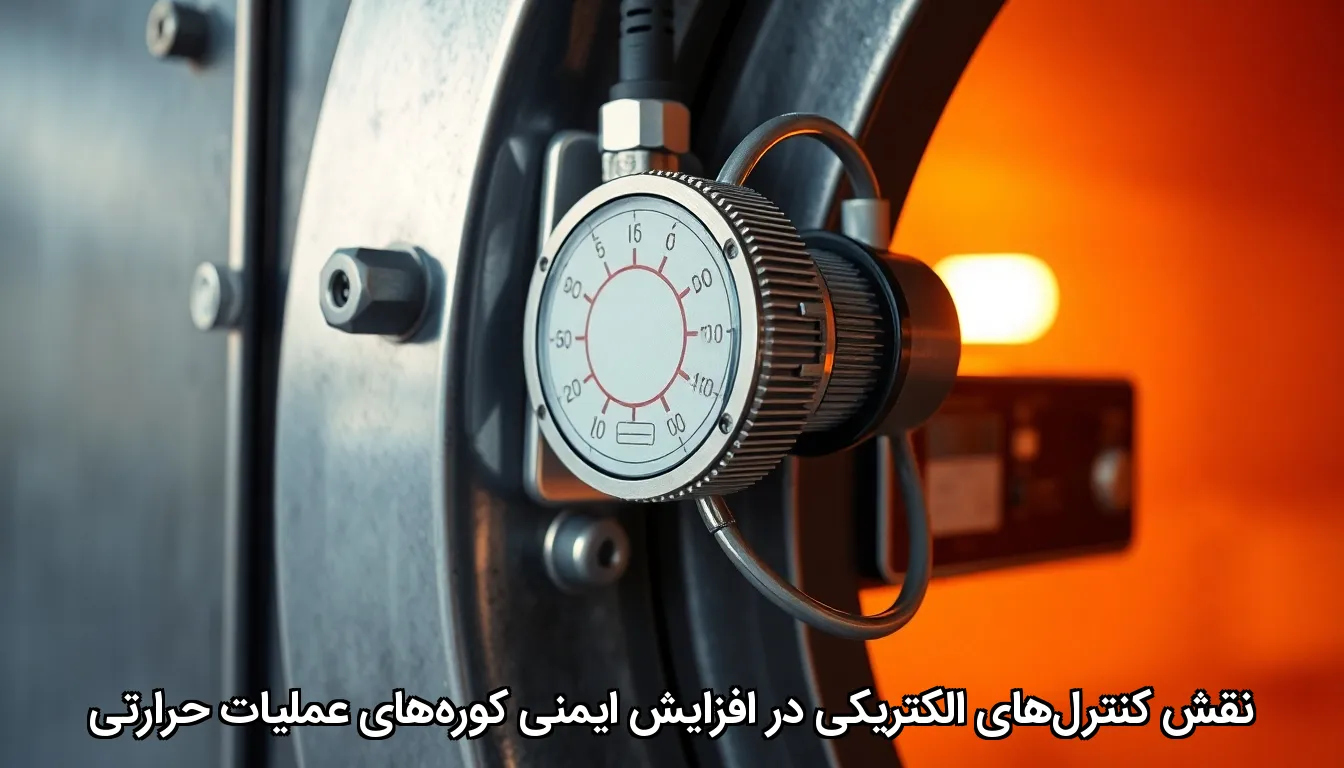 نقش کنترل‌های الکتریکی در افزایش ایمنی کوره‌های عملیات حرارتی