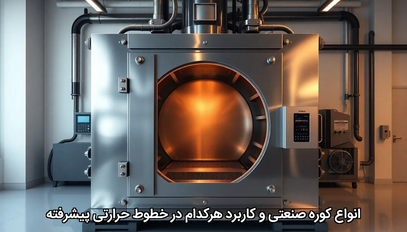 انواع کوره صنعتی و کاربرد هرکدام در خطوط حرارتی پیشرفته